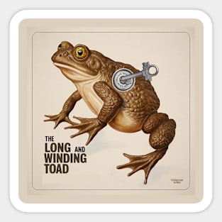 The long and winding Toad Sticker